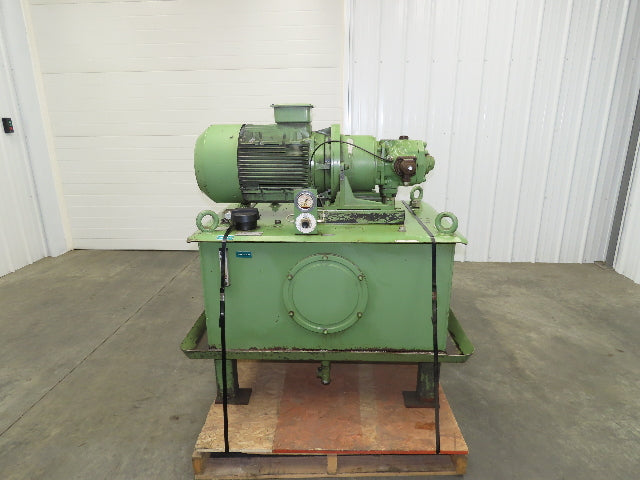Hydraulic Berarma Vane Pump Power Unit 78GPM 1160 PSI 80Gal 16.8kw 460V 3PH