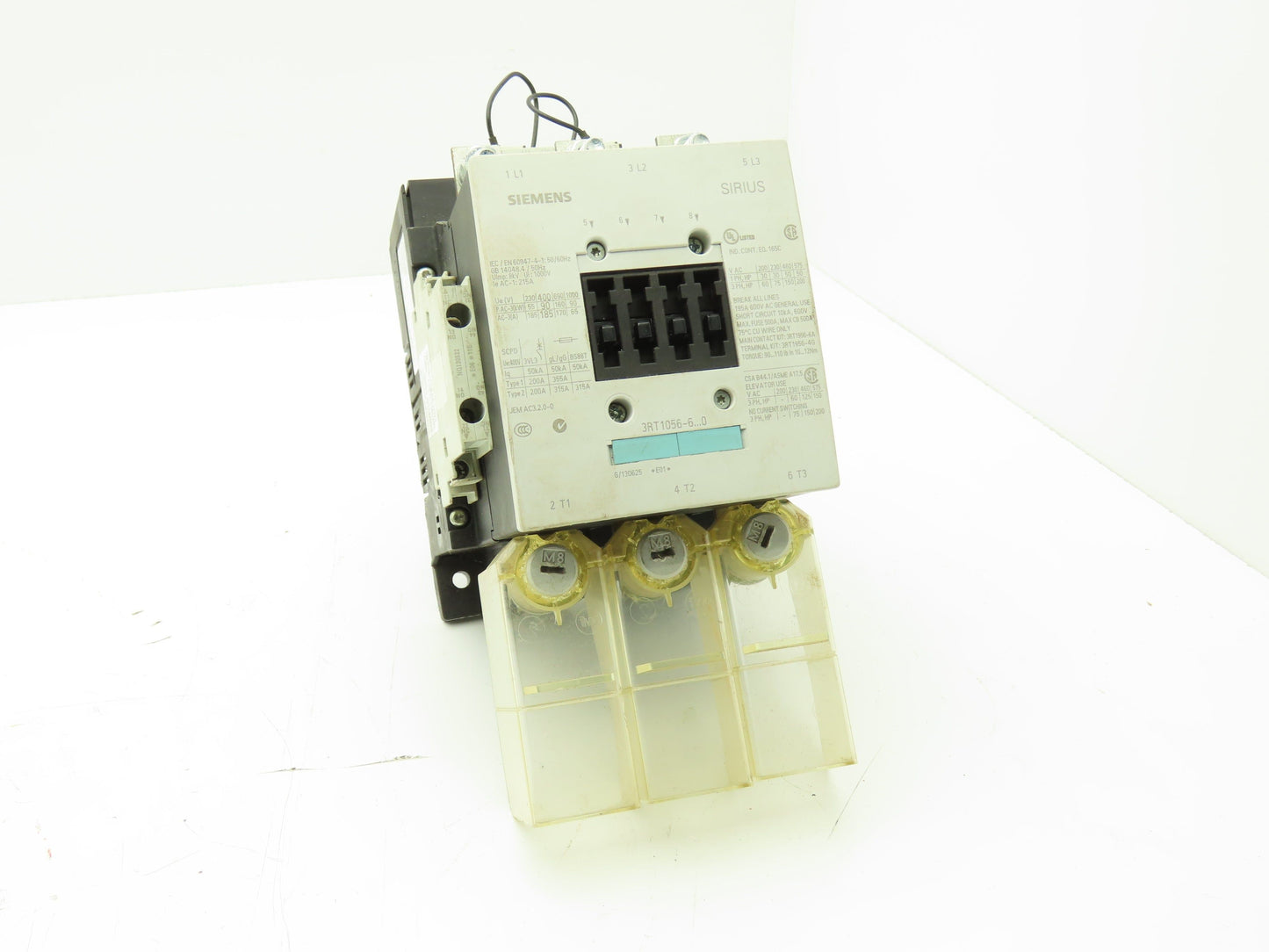 Siemens 3RT1056-6AP36 Motor Starter 200Hp 575V 195A AC/DC Coil 240V *READ
