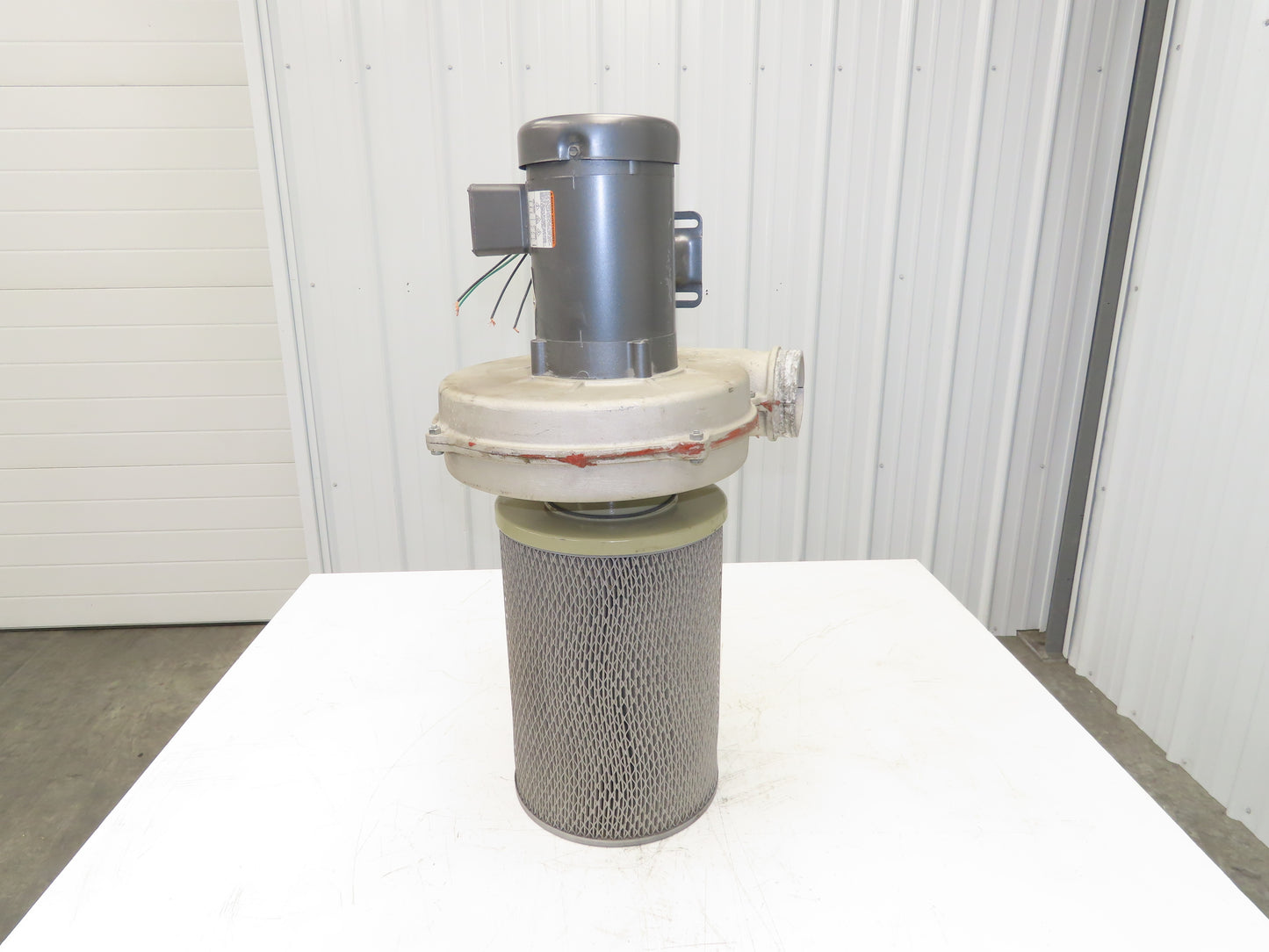 Baldor 1/2HP Cast Aluminum Pressure Blower 5x4" 3450RPM 208-230/460V 3Ph