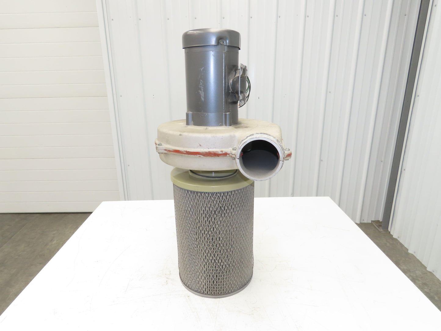 Baldor 1/2HP Cast Aluminum Pressure Blower 5x4" 3450RPM 208-230/460V 3Ph