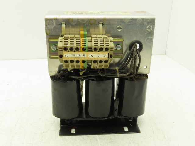 Marelco M-13008S Transformer 230VAC 3Ph Input 24VDC 10A Output 240VA .24kVA
