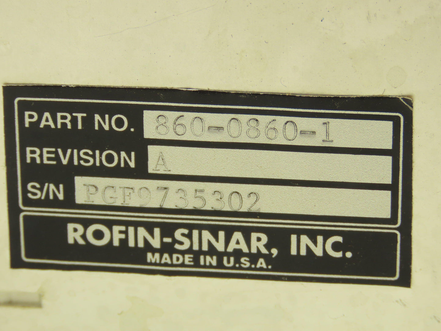 Rofin Sinar 880-0500-1 Motherboard Assembly Back Plane Module Chassis Rack