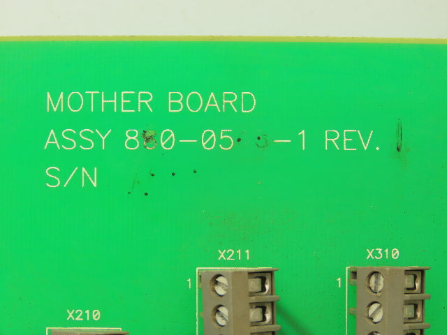 Rofin Sinar 880-0500-1 Rev 1 Motherboard Assembly Back Plane Module Chassis Rack
