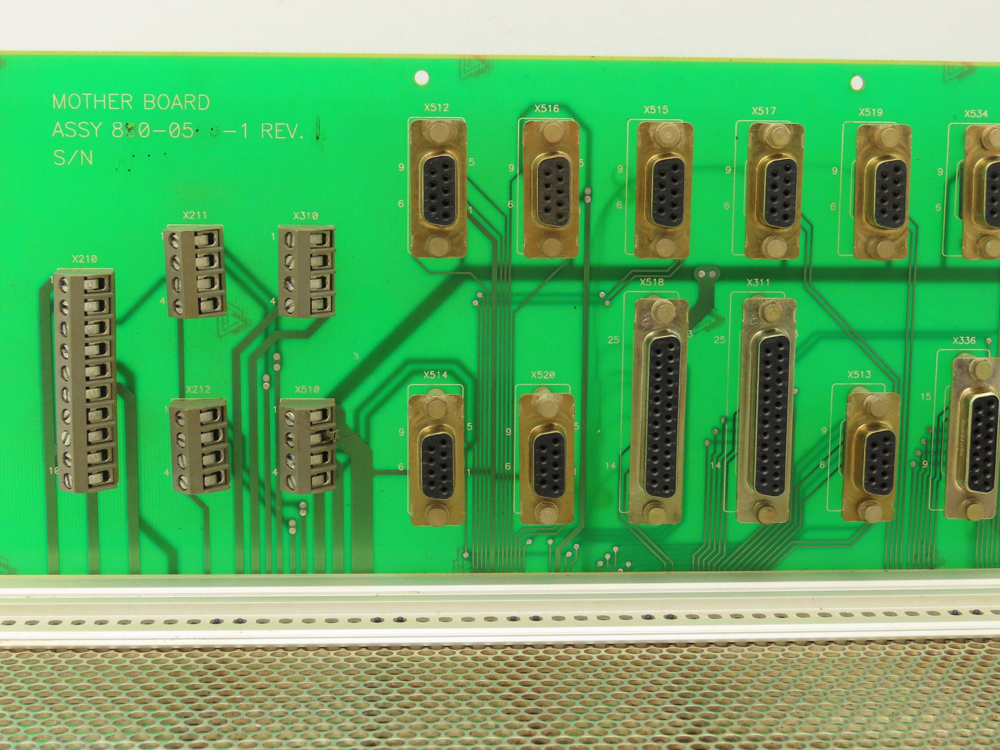 Rofin Sinar 880-0500-1 Rev 1 Motherboard Assembly Back Plane Module Chassis Rack