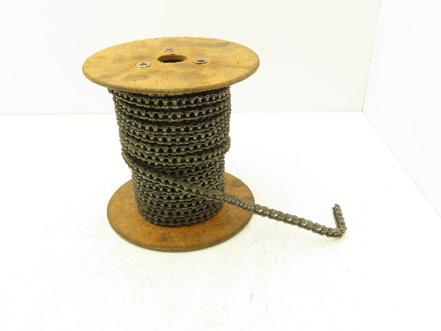 Diamond #35 Roller Chain Riveted 0.375 Pitch 42' Reel
