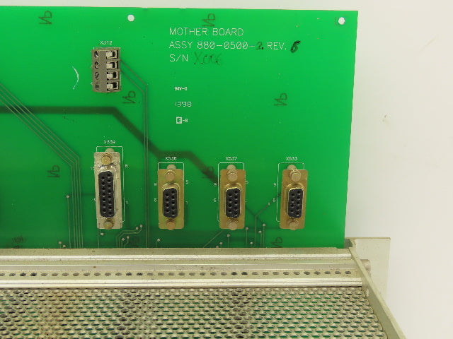 Rofin Sinar 880-0500-2 Rev 8 Motherboard Assembly Back Plane Module Chassis Rack