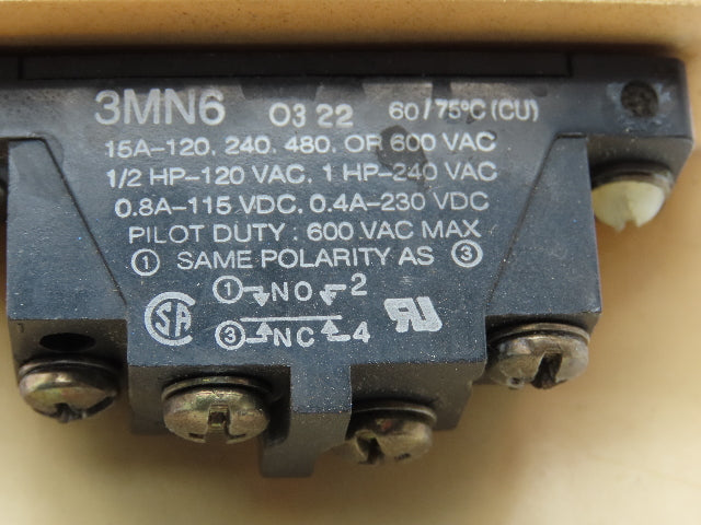 Siemens 14-193-770-566 DC Contactor 1000VDC 200A Interlock Relay 125VDC Coil
