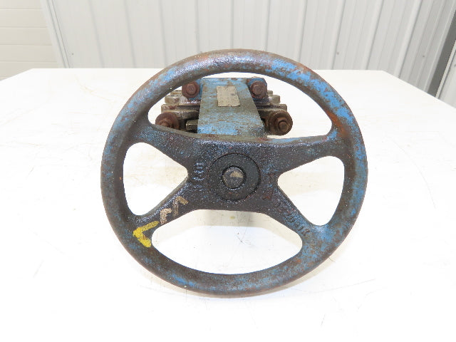 DeZurik 9258998 4" Knife Gate Valve 316 SS Rising Stem Lug Style Fig 824