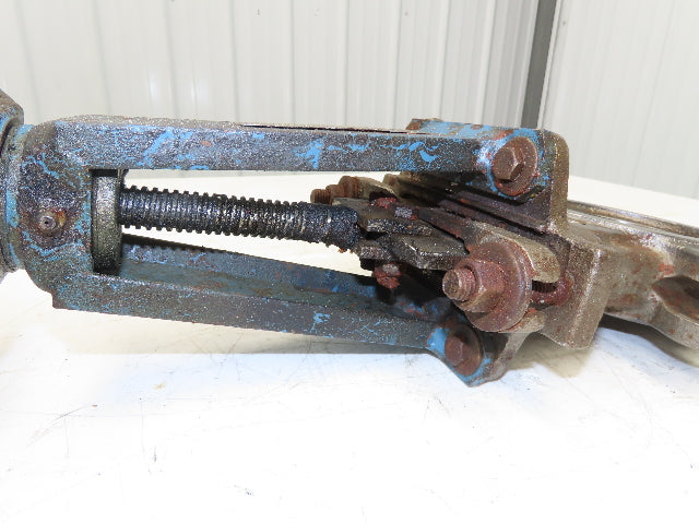 DeZurik 9258998 4" Knife Gate Valve 316 SS Rising Stem Lug Style Fig 824