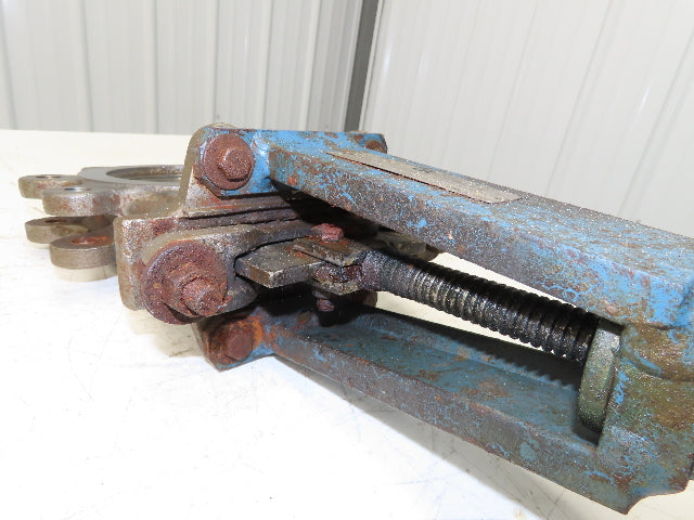 DeZurik 9258998 4" Knife Gate Valve 316 SS Rising Stem Lug Style Fig 824