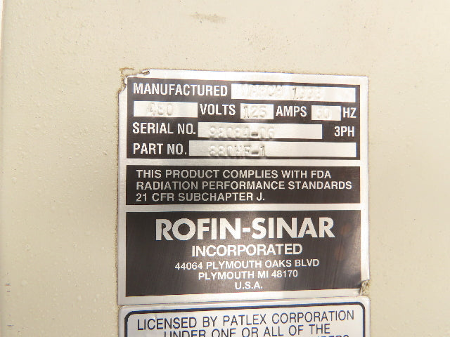 Rofin Sinar 880HF-1 Laser Mirror Assembly CNC Cutter Liquid Cooled