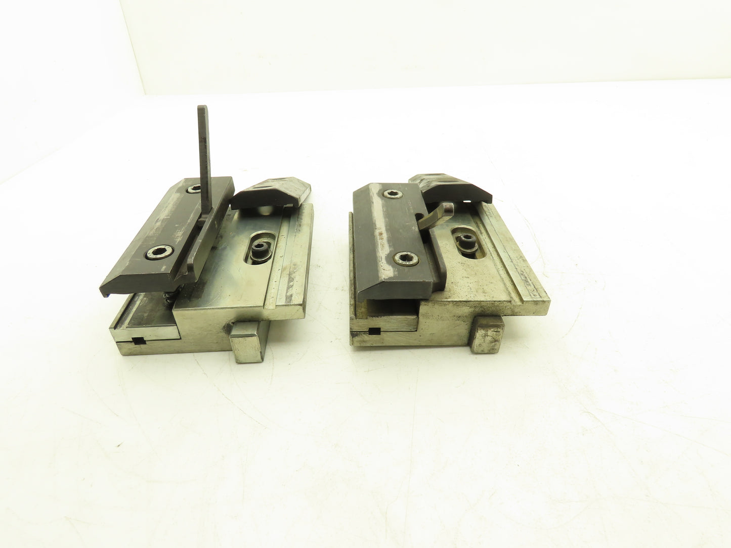 Break Press Tool Holder Clamp With Two Holders 1/2" Tang Lot of 2