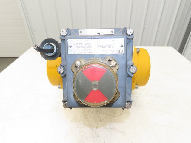 Emerson QS0350.U04STACW Pneumatic Actuator with Tufline 2"Flanged Plug Valve