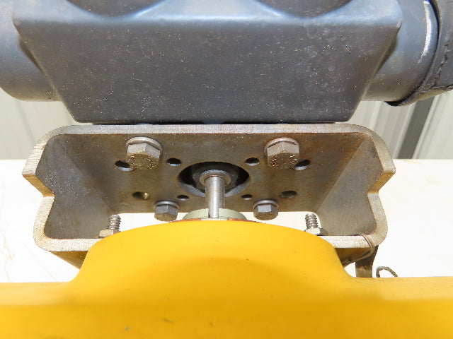 Emerson QS0350.U04STACW Pneumatic Actuator with Tufline 2"Flanged Plug Valve