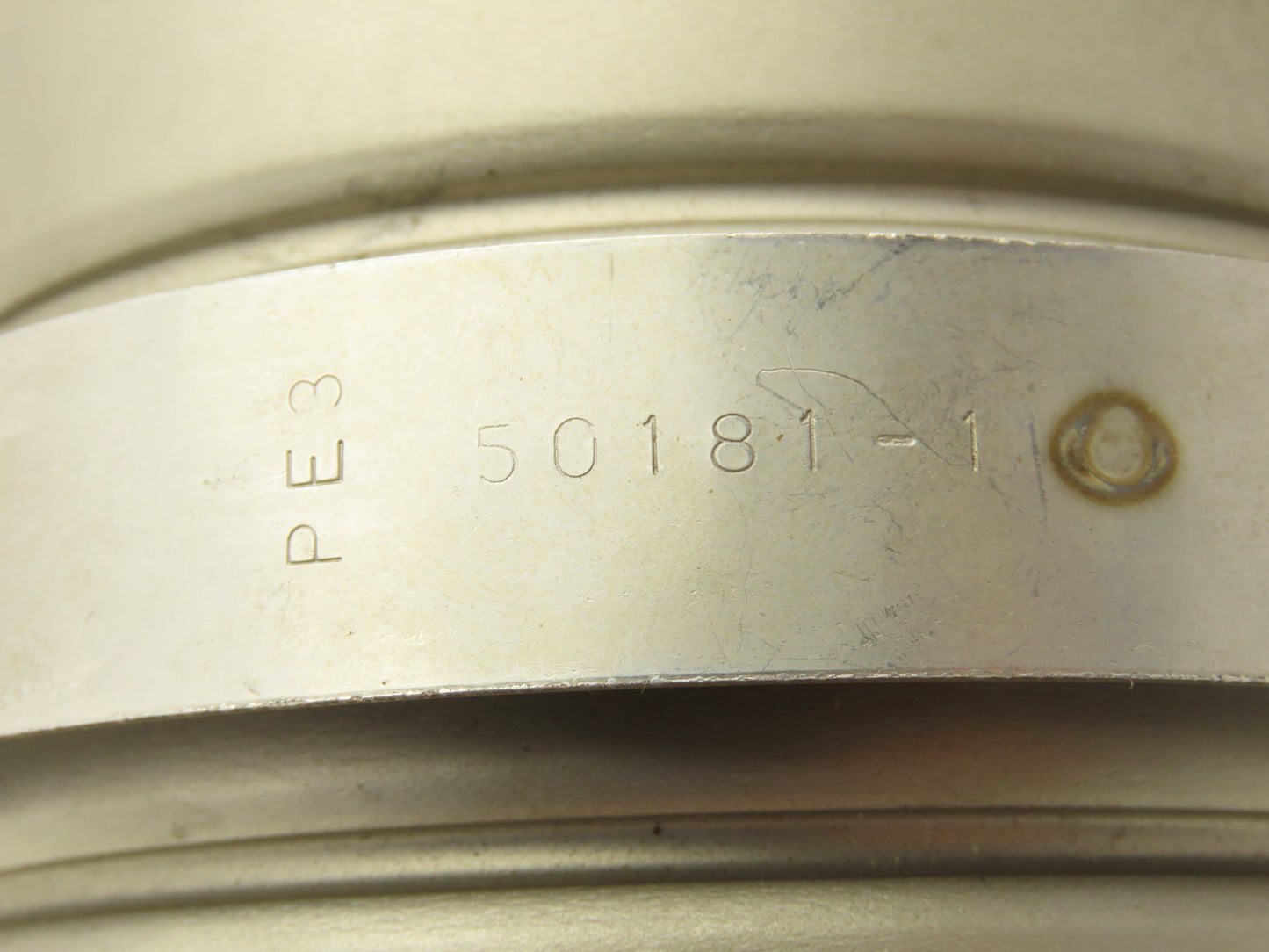 Mass-Vac Products 4" Posi-Trap Inline Vacuum Filter KF25 1"Flange Straight-Thru