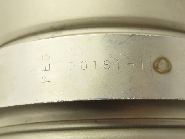 Mass-Vac Products 4" Posi-Trap Inline Vacuum Filter KF25 1"Flange Straight-Thru