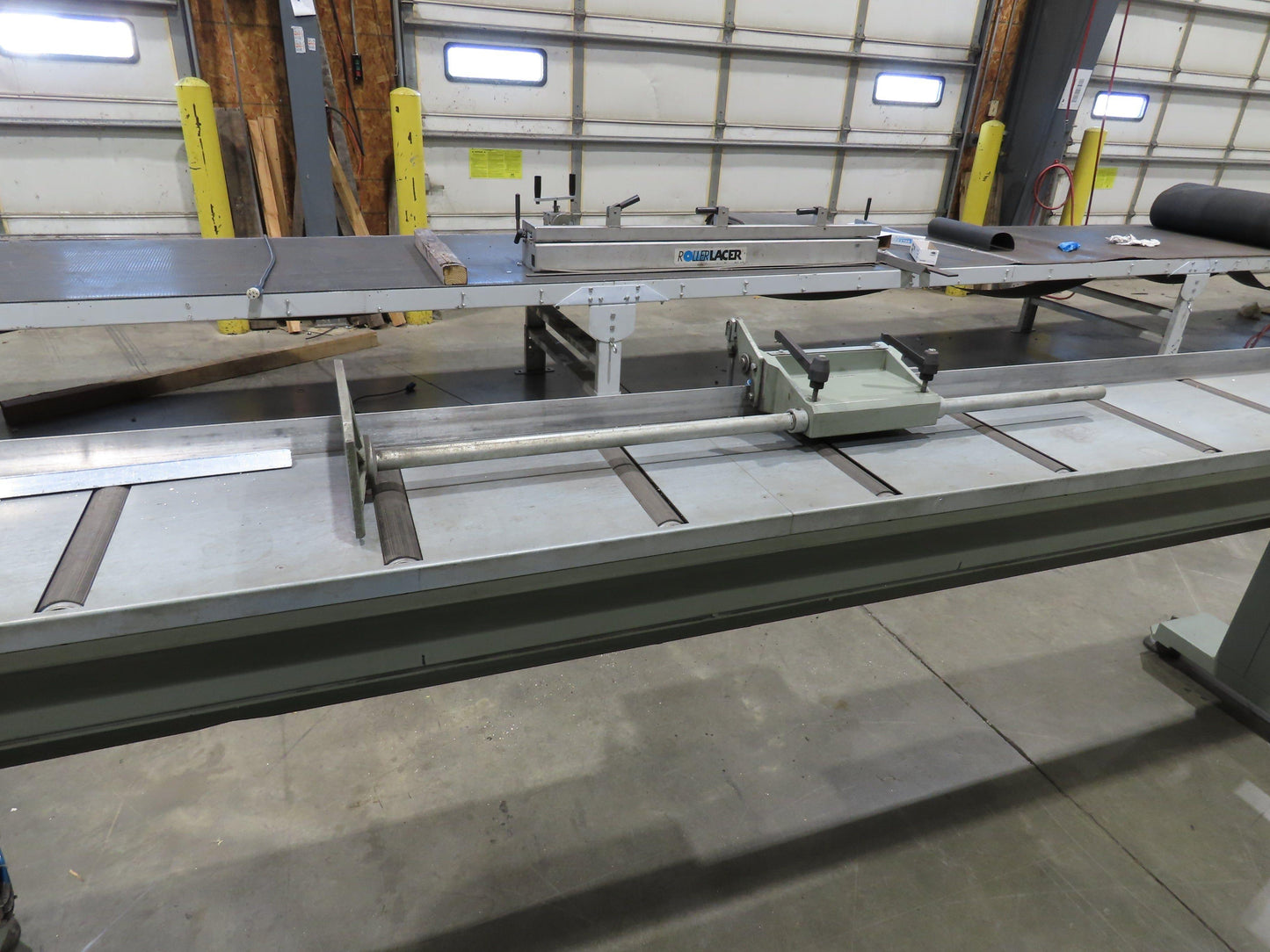 Emmegi SCA550 Single Head Upcut Saw 21.5" Blade 20° Cut Microbo Linear Stop