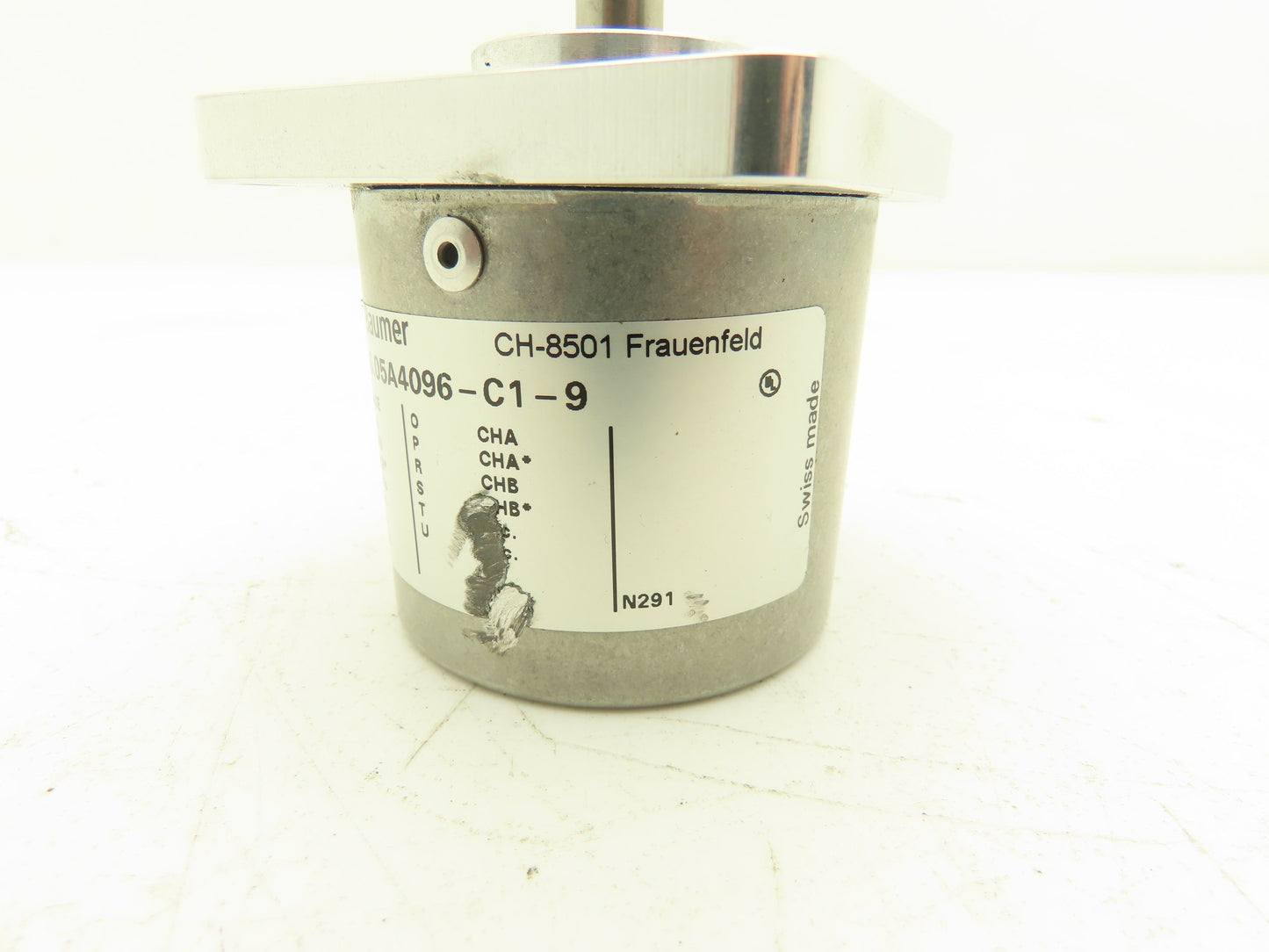 Baumer Electric BDW 06.05A4096-C1-9 Rotary Encoder 1-30VDC 10mm Shaft N921