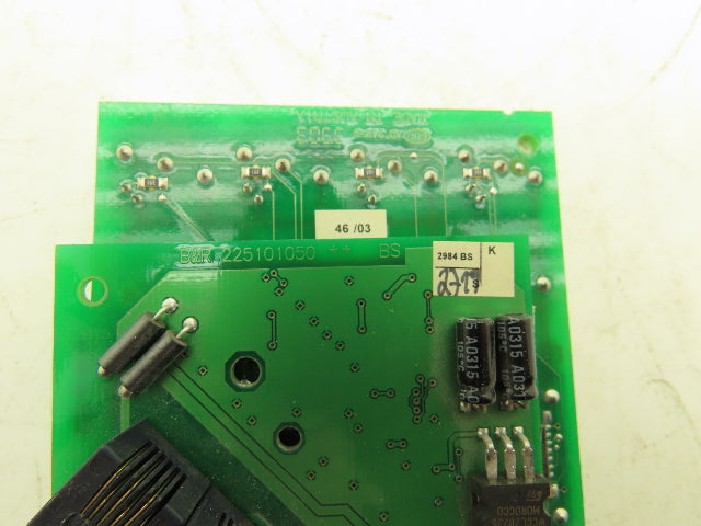B&R Automation 4E0011.01-090 Panelware HMI Button Panel REV C0 No Front Panel