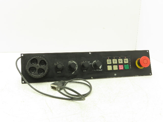 Anilam 23000210 A Turning Center Spindle Axis Jog Emergency Stop Control Panel