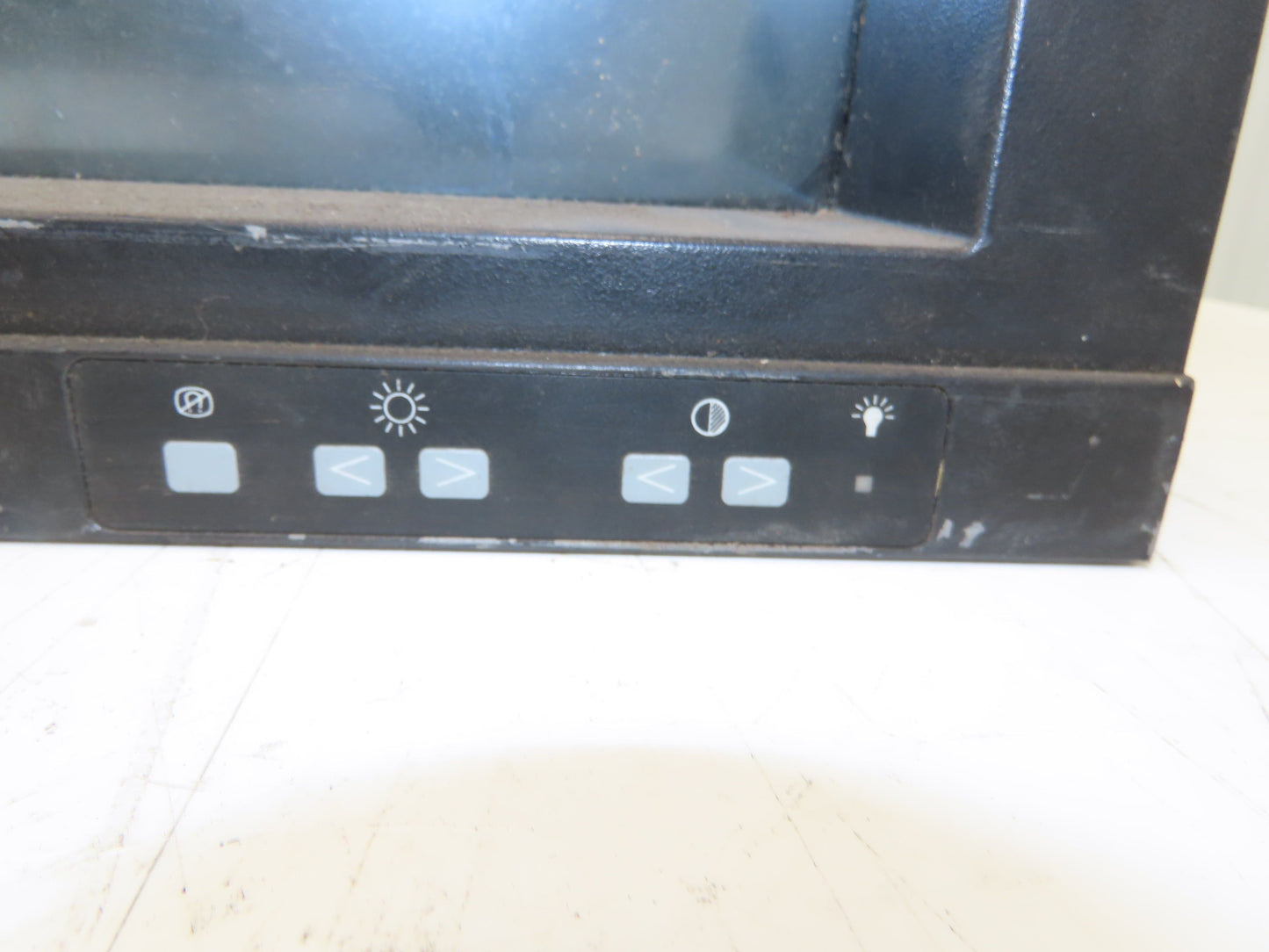Allen Bradley 6157-BEDAAZZAZZZ Monitor Screen CRT Interface CRACKED GLASS