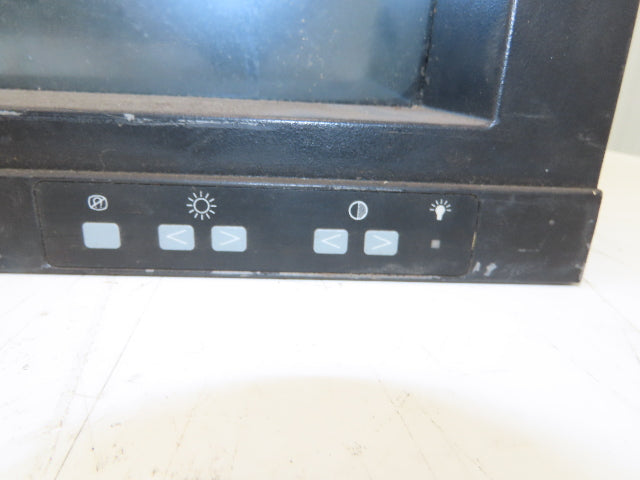 Allen Bradley 6157-BEDAAZZAZZZ Monitor Screen CRT Interface CRACKED GLASS