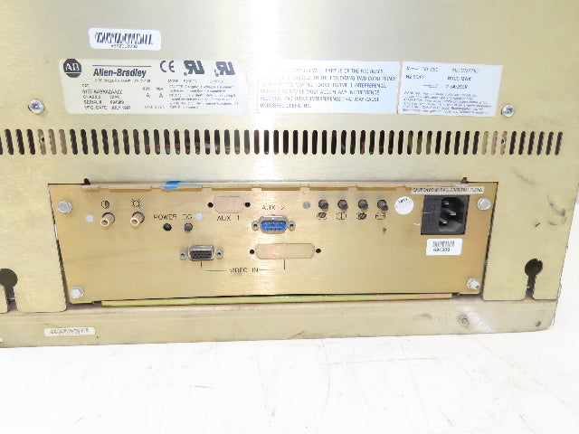 Allen Bradley 6157-AABAAZAAZZ Monitor Screen CRT Display Ser A Rev A