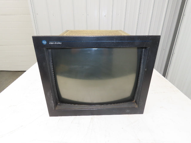 Allen Bradley 6157-AABAAZAAZZ Monitor Screen CRT Display Ser A Rev A