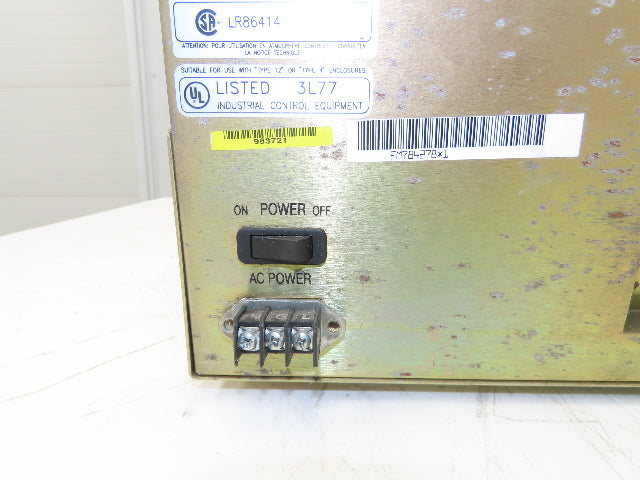 Eaton 19" CRT Module Monitor Screen Display 110/230v 1Ph 60Hz
