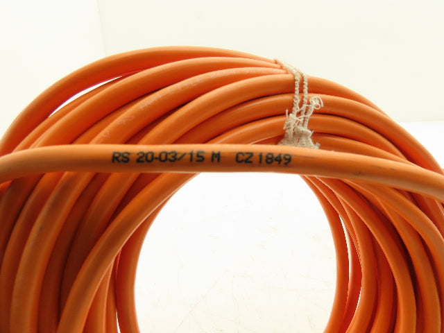 Belden RS 20-03 Cordset Single Male Straight 2 Pin Connector 230V AC/DC 49'