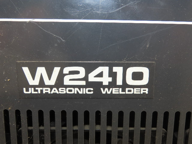 Cho-Onpa Kogyo W2410 Ultrasonic Welder 2400 Watt 15kHz 200v 3ph 50/60Hz