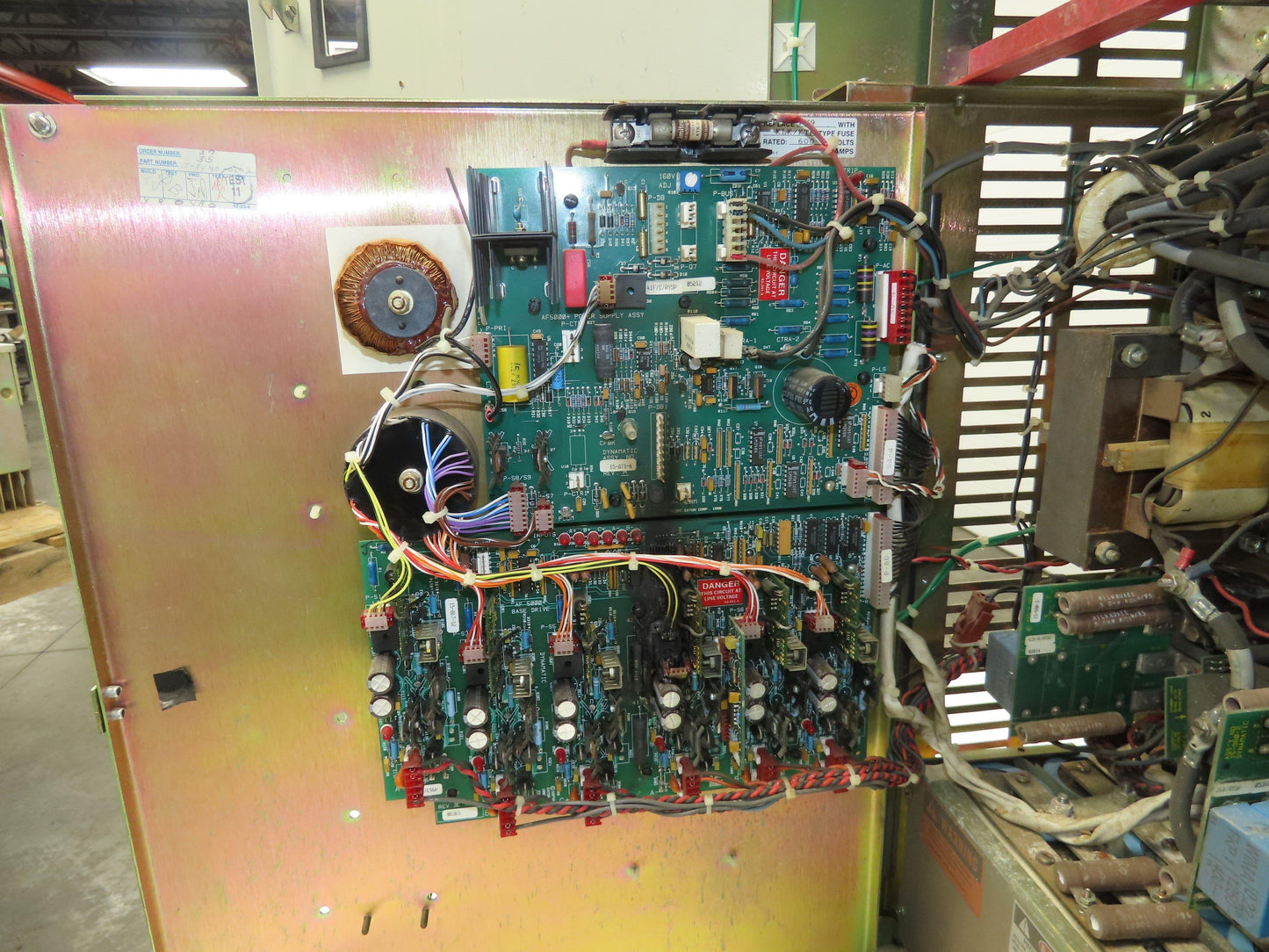 Eaton AF-502608-0480 VFD Variable AC Drive 3Ph 480V In 25Hp 460v 36A 133Hz Out