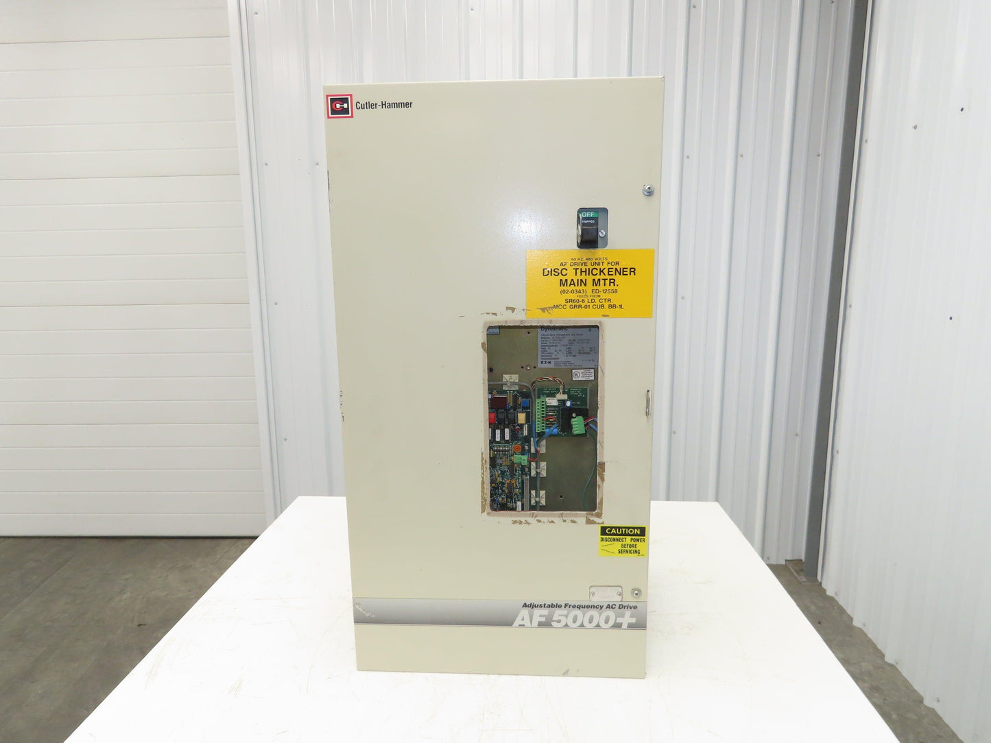 Eaton AF-502608-0480 VFD Variable AC Drive 3Ph 480V In 25Hp 460v 36A 133Hz Out