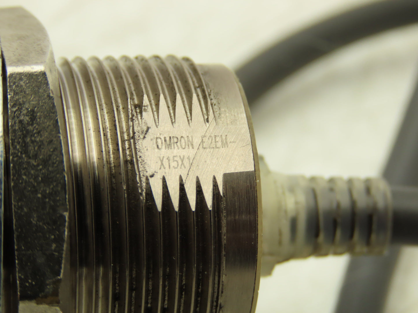 Omron E2EM-X15X1 Inductive Proximity Sensor 36" Cut Cable
