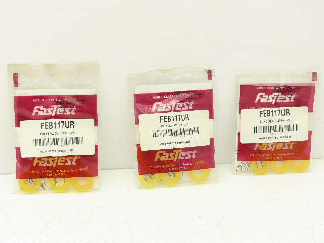 FasTest FEB117UR Bulk Urethane Seal Kit .591-.669 Lot of 3 Sets