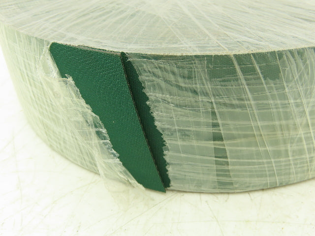 Mulhern 6-7010 Flat Conveyor Belt 60mm x 100' Green Nylon Fabric Machine Tape