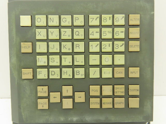 Fanuc A02B-0236-C125/MBR MDI Unit Operator Keypad Control Panel