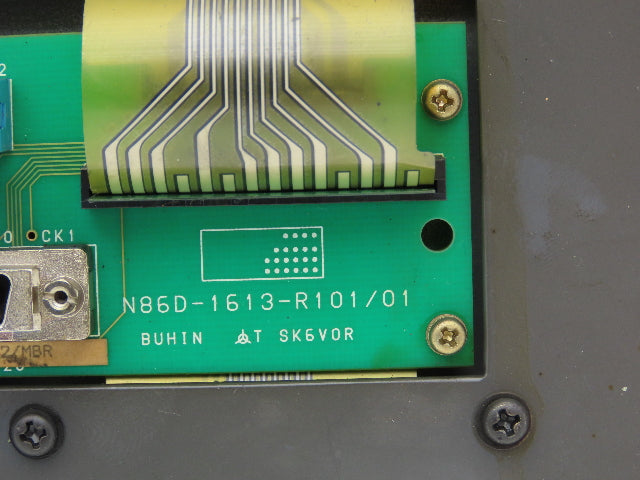 Fanuc A02B-0236-C125/MBR MDI Unit Operator Keypad Control Panel
