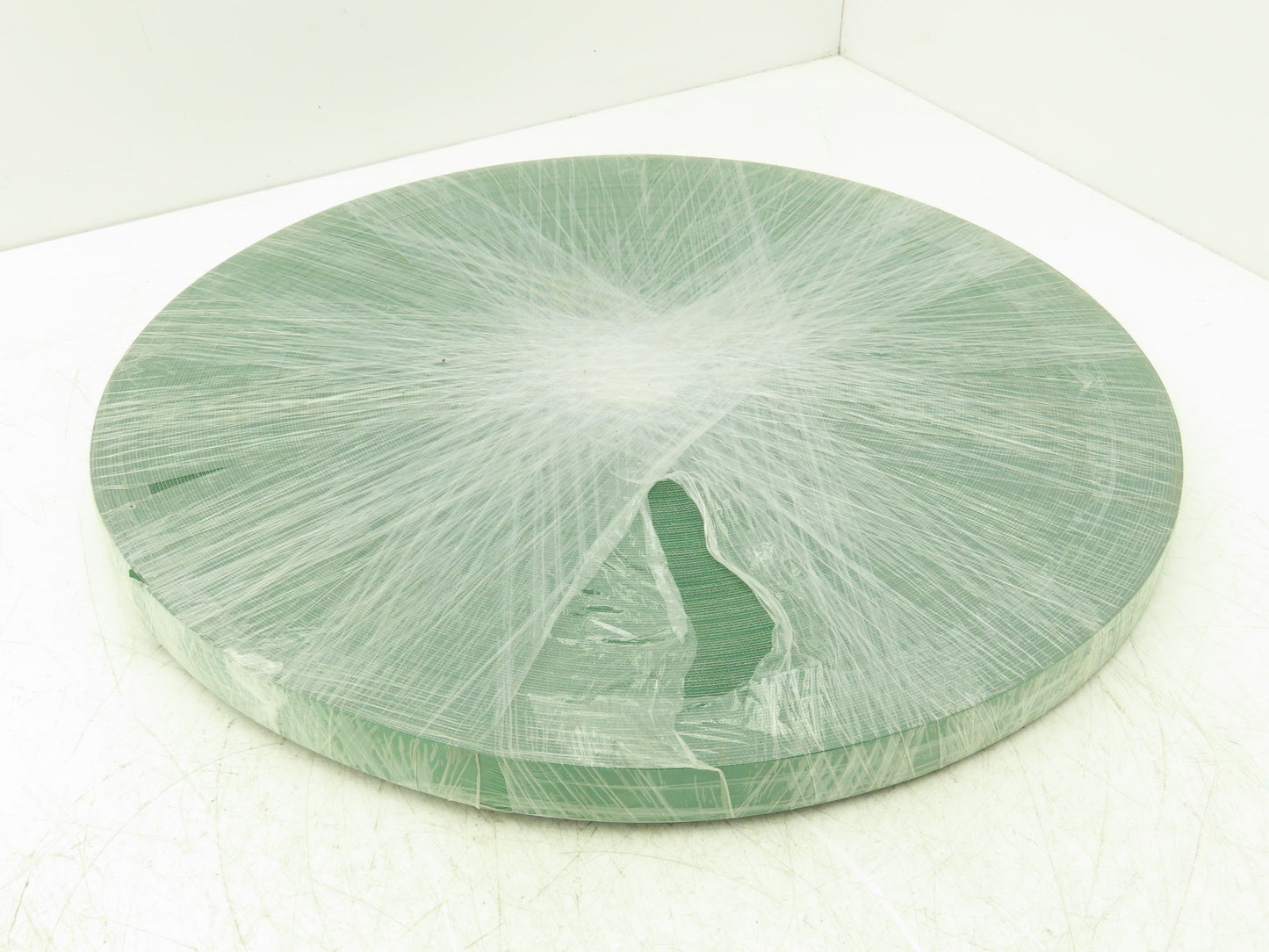 Mulhern 6-7010 Flat Conveyor Belt 22mm x 328' Green Nylon Fabric Machine Tape