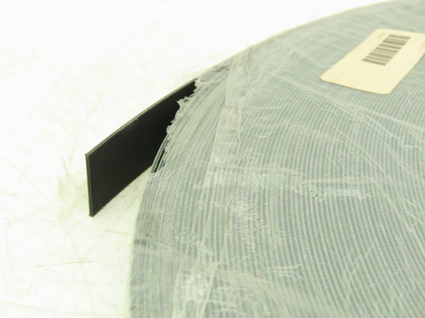Forbo Siegling TG 10E Flat Conveyor Belt 22mm x 328' Green Fabric Machine Tape