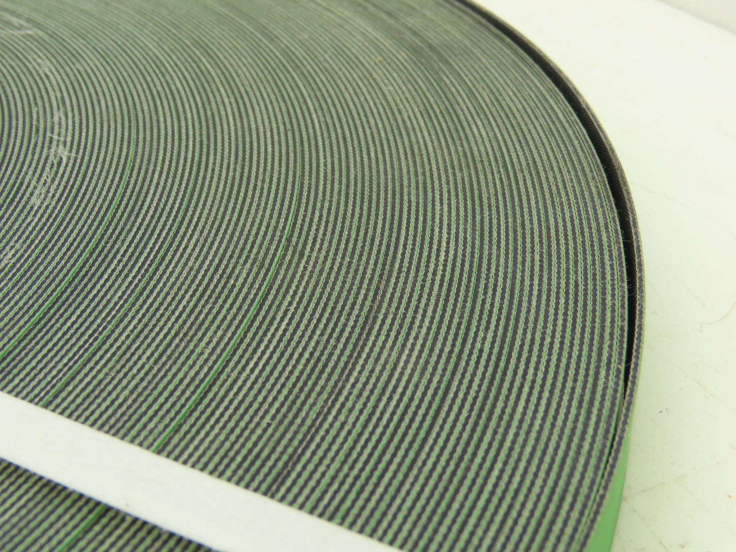 Forbo Siegling TG 10E Flat Conveyor Belt 22mm x 280' Green Fabric Machine Tape