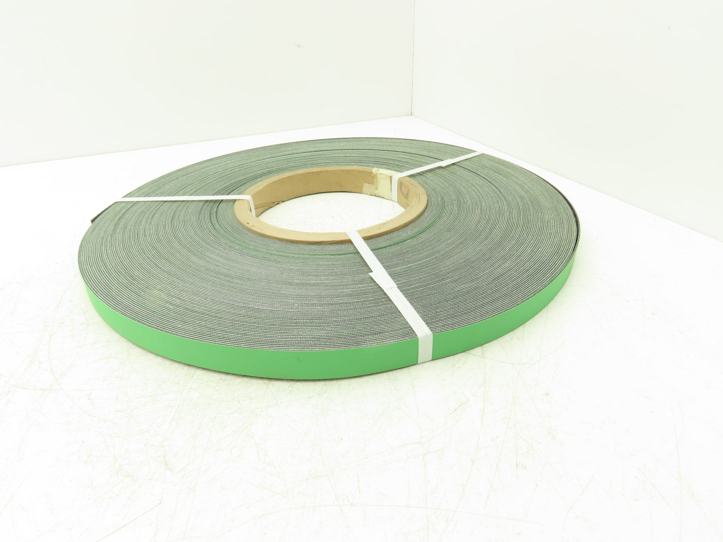 Forbo Siegling TG 10E Flat Conveyor Belt 22mm x 280' Green Fabric Machine Tape