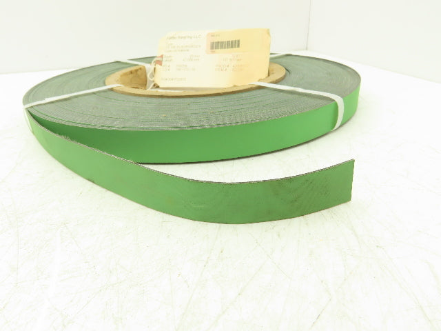 Forbo Siegling TG 10E Flat Conveyor Belt 22mm x 137' Green Fabric Machine Tape