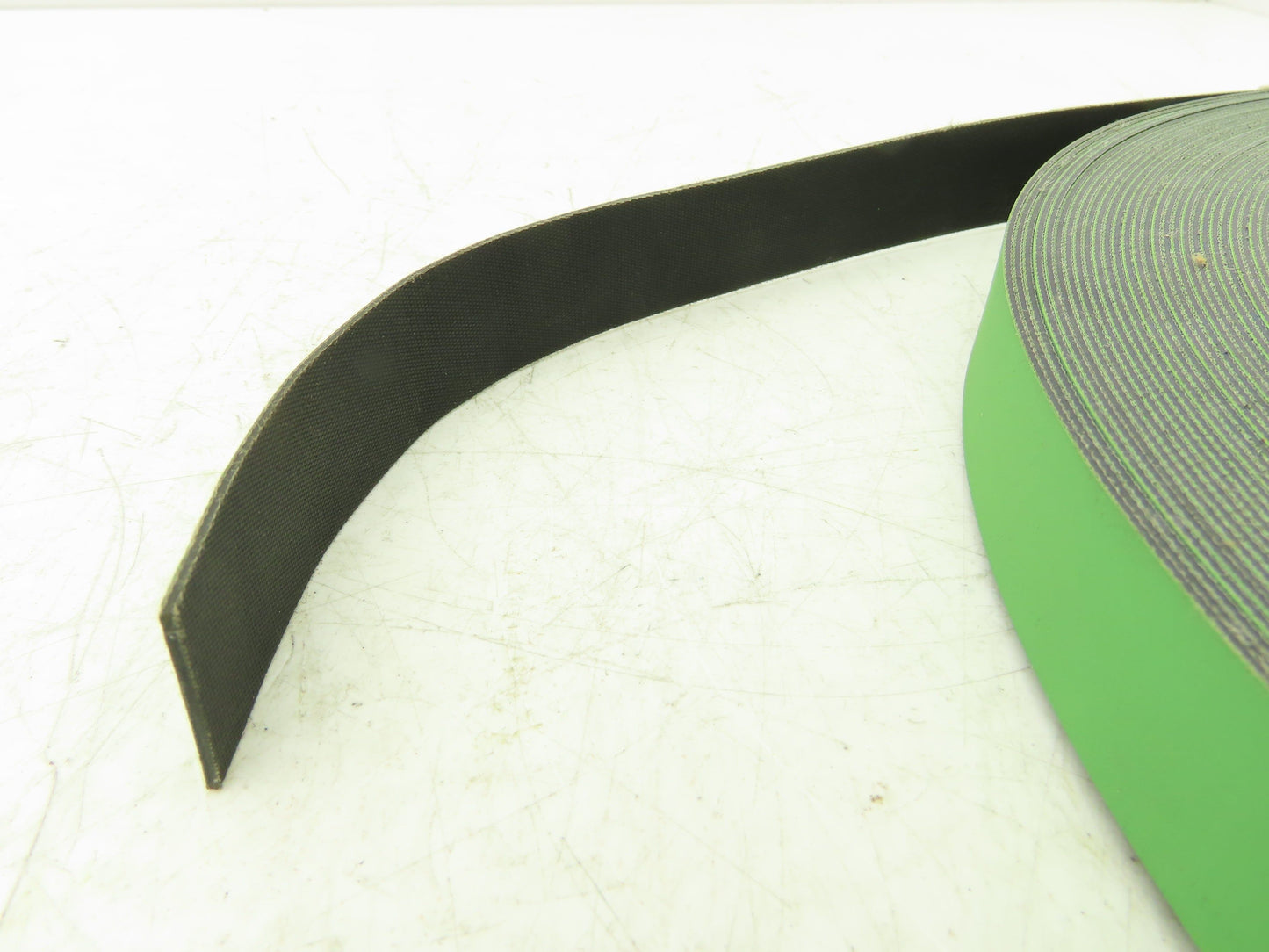 Forbo Siegling TG 10E Flat Conveyor Belt 22mm x 137' Green Fabric Machine Tape