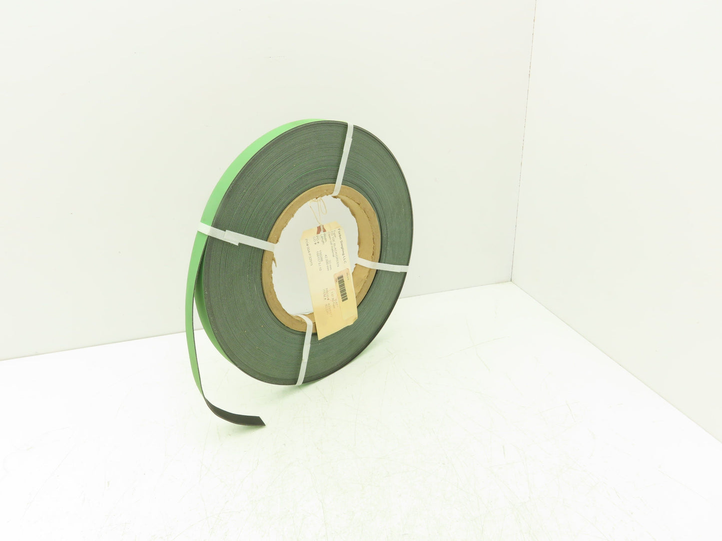 Forbo Siegling TG 10E Flat Conveyor Belt 22mm x 137' Green Fabric Machine Tape
