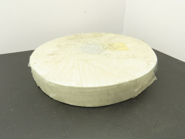 Mulhern MB459235 Flat Conveyor Belt 1-31/32" x 100' White Machine Tape