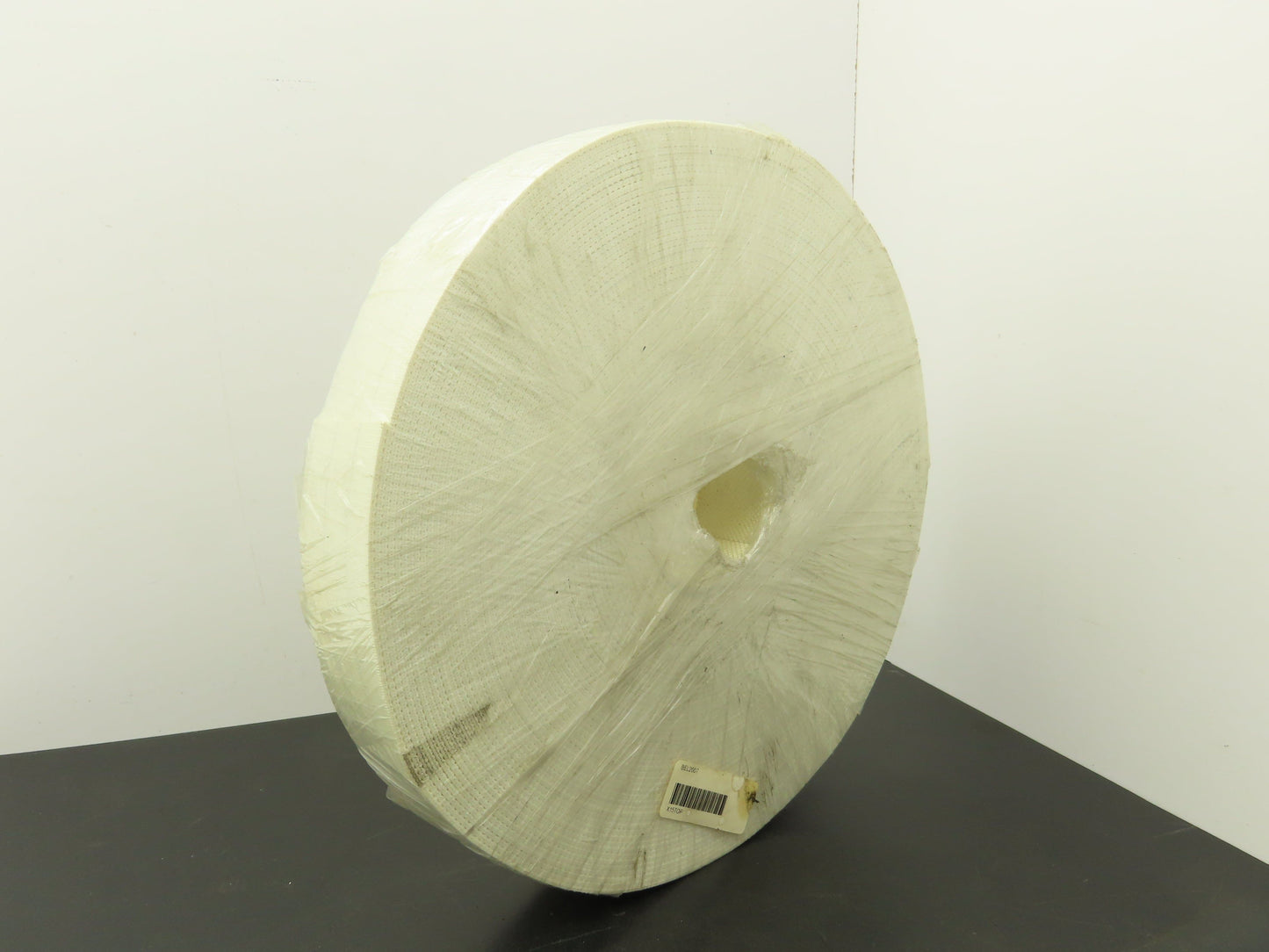 Mulhern MB459235 Flat Conveyor Belt 1-31/32" x 100' White Machine Tape