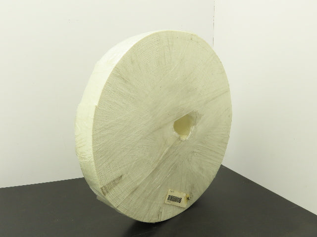 Mulhern MB459235 Flat Conveyor Belt 1-31/32" x 100' White Machine Tape