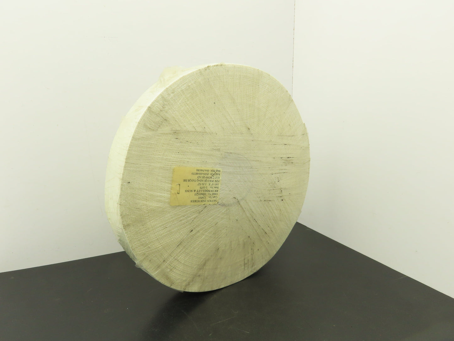 Mulhern MB459235 Flat Conveyor Belt 1-31/32" x 100' White Machine Tape