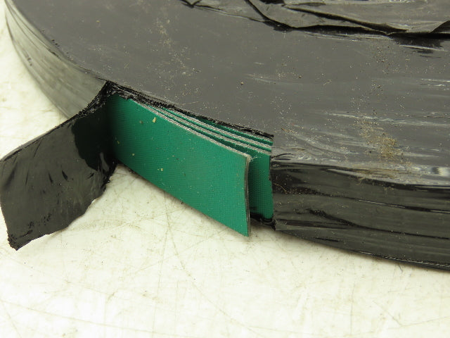 Shingle Belting E6/GT12A Flat Conveyor Belt 20mm x 165' Green Machine Tape